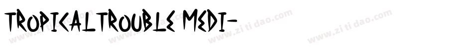 TropicalTrouble Medi字体转换
